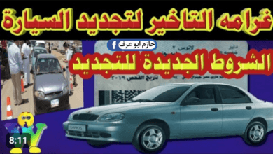 ترخيص السيارات