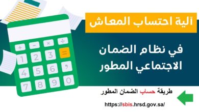 حاسبة الضمان الاجتماعي المطور