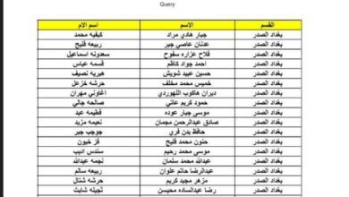 من منصة مظلتي|.. كشوفات أسماء الرعاية الاجتماعية الوجبة 7 والأخيرة pdf