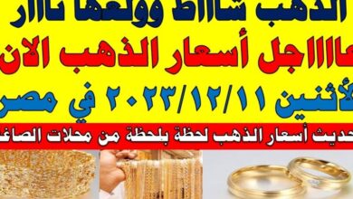 سعر الذهب اليوم في مصر