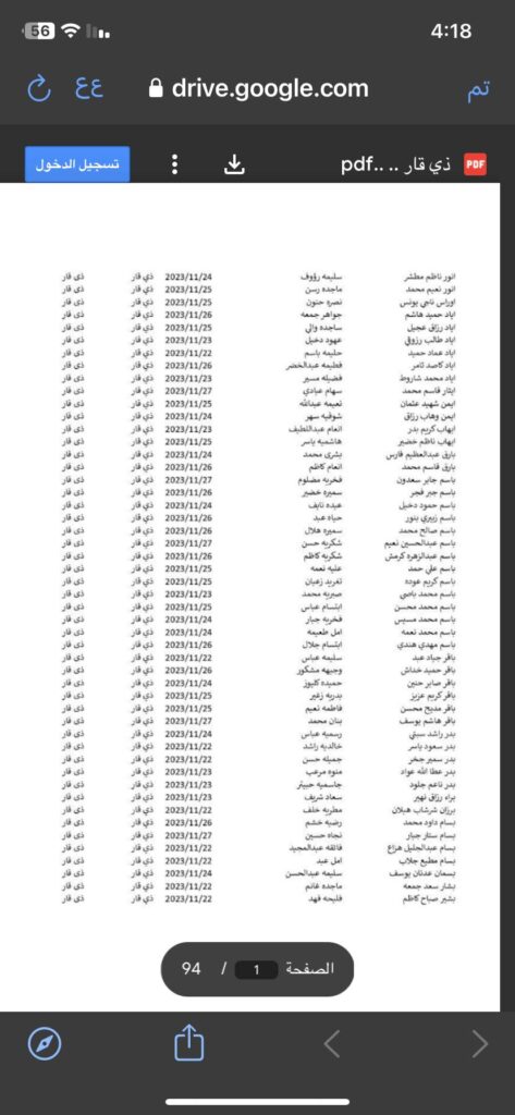 اسماء الرعاية الاجتماعية الوجبة الاخيرة