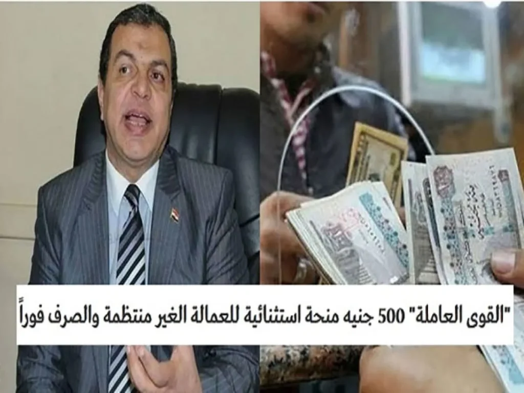 التسجيل في منحة العمالة الغير منتظمة