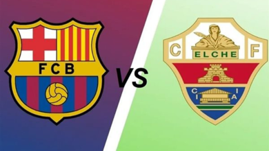 القنوات الناقلة لمباراة إلتشي ضد برشلونة