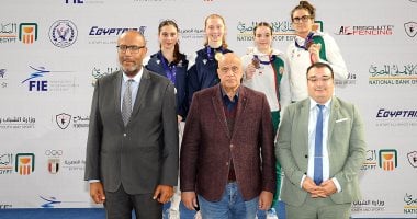 نتائج اليوم الثاني لبطولة كأس العالم لسيف المبارزة للناشئين والشباب في القاهرة 2023