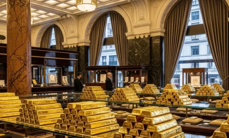 أسعار سبائك الذهب SJC وخواتم الذهب عيار 9999 والأوقية العالمية تتغير اليوم