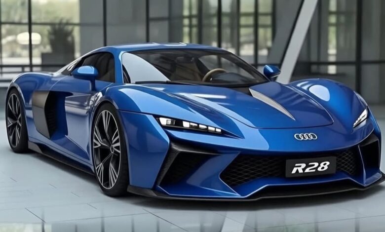 أودي R28 2026 تدخل الساحة بقوة وتعيد رسم قوانين السيارات الرياضية