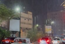 الأحوال الجوية المضطربة تتسبب في هطول الأمطار ورياح عاصفة على مدن ومراكز محافظة البحيرة