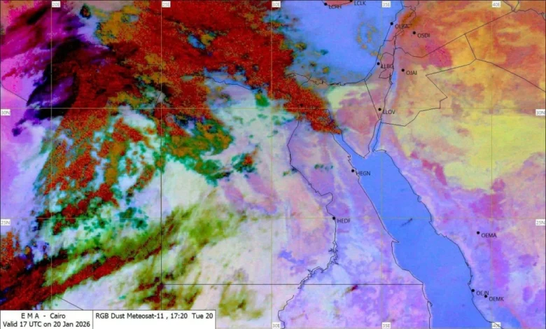 الأرصاد تحذر سكان الإسكندرية من طقس الأربعاء مع توقعات بأمطار وأجواء باردة جدًا