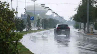 الأمطار الغزيرة تتساقط على مناطق متعددة في العراق منذ مساء الخميس