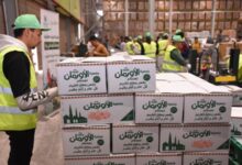 الانطلاق في تجهيز وتعبئة ثلاثين وخمسمائة كرتونة من المواد الغذائية في الشرقية لشهر رمضان 2026