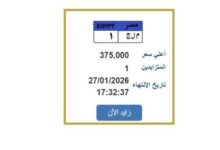 المرور تطرح لوحة سيارة مميزة للبيع بأسعار تبدأ من 375 ألف جنيه