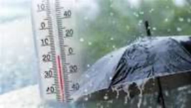 حالة الطقس تشهد برودة شديدة وأمطارا خفيفة ومتوسطة