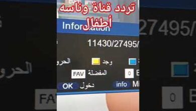 دليل التثبيت الكامل لضبط تردد قناة وناسة لولو الجديد HD على نايل سات وعرب سات لعام 2026