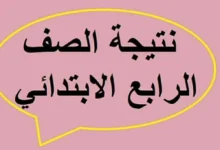 روابط نتيجة الصف الرابع الابتدائي 2026 عبر بوابة التعليم الأساسي لكل المحافظات