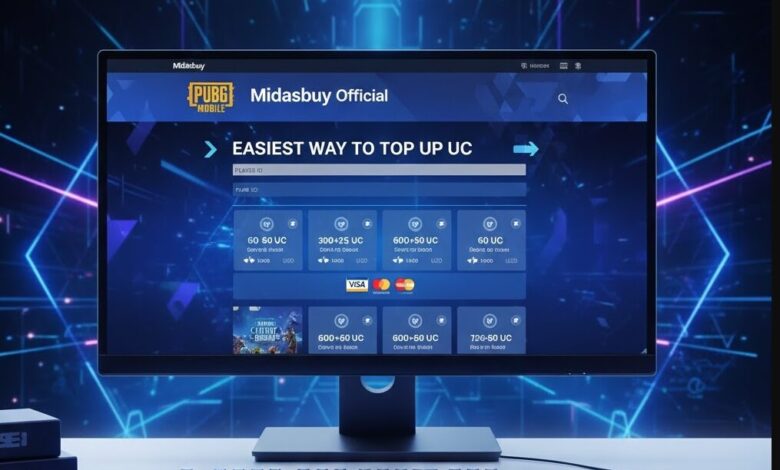 شحن شدات ببجي عبر Midasbuy الرسمي بسهولة في السعودية