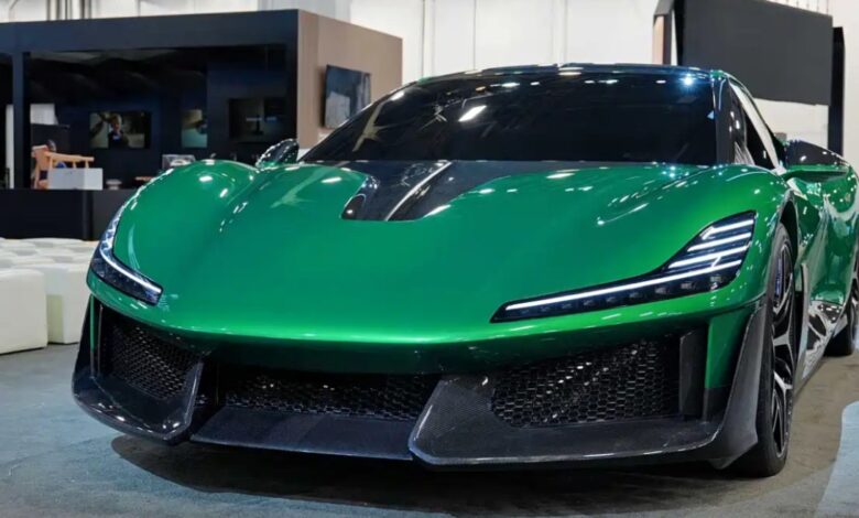 شركة أجهزة منزلية صينية تطلق سيارة كهربائية قوية بقوة 1876 حصانا