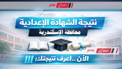 نتائج الشهادة الإعدادية بمحافظة الإسكندرية في الترم الأول 2026 عبر بوابة التعليم الأساسي