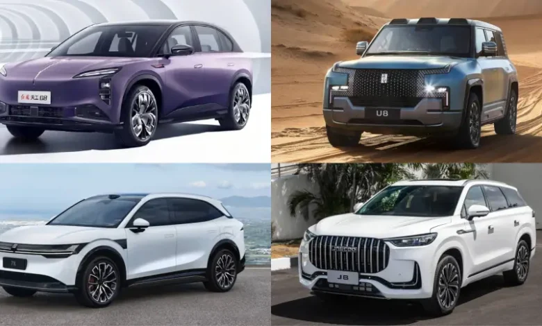 واحدة من كل عشرة سيارات جديدة تم بيعها في أوروبا خلال الشهر الماضي كانت من المصنعين الصينيين