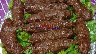 طريقة عمل كفتة مشوية فى الفرن
