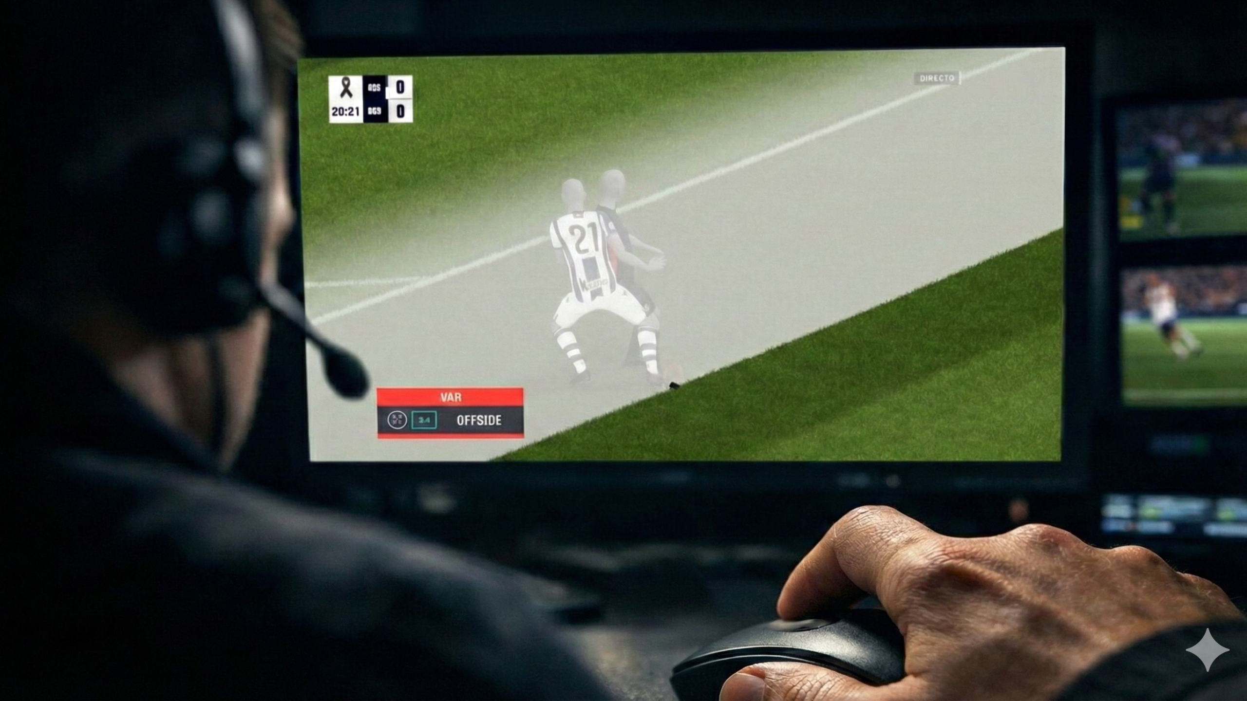 أكذوبة التسلل الآلي حينما تتغلب التكنولوجيا على تقنيات الحكام فقط أمام برشلونة