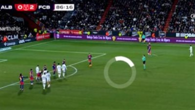 ألباسيتي يتقدم على برشلونة بهدف في ربع نهائي كأس ملك إسبانيا عند الدقيقة 86