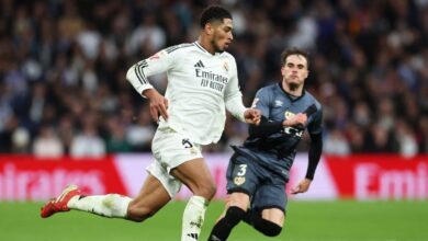 إصابة بيلينجهام تثير قلق ريال مدريد ومبابي يتألق بقوة في مباراة رائعة