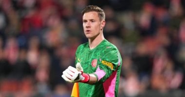 إصابة تير شتيجن تعيد اللاعب إلى برشلونة وتقلق فريق جيرونا