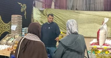 إقبال كبير من المواطنين على معارض أهلًا رمضان في مدن ومراكز كفر الشيخ