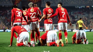 الأهلي يوضح سبب غياب يوسف بلعمري عن مباراة البنك الأهلي