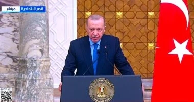 الرئيس أردوغان يؤكد تطور علاقات تركيا مع مصر ويستهدف تعزيز التبادل التجاري إلى 15 مليار دولار
