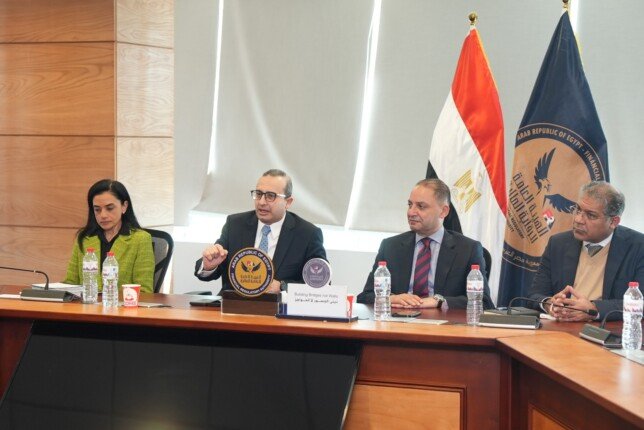 الرقابة المالية والبنك المركزي يتباحثان لتعزيز الشمول المالي ودعم المشروعات الصغيرة