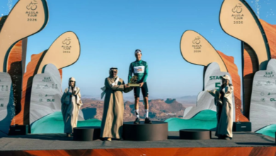 الفائز السويسري يان كريستن يتوج بلقب طواف العلا 2026 في سباق مثير ومشوق
