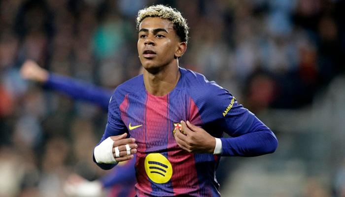 امين يامال يحقق أهداف مارادونا مع برشلونة عند بلوغه 18 عاماً