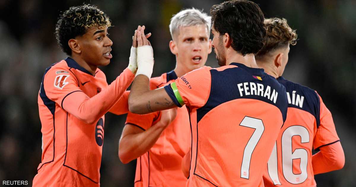 برشلونة يتأهل إلى المربع الذهبي بعد فوزه على ألباسيتي في كأس ملك إسبانيا