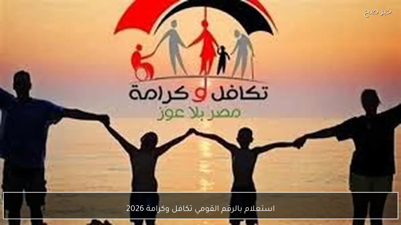 تحديث استعلام تكافل وكرامة 2026 لشهر فبراير عبر موقع وزارة التضامن الاجتماعي