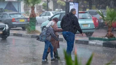 تراجع درجات الحرارة وفرص الأمطار تهيمن على حالة الطقس في مصر اليوم الثلاثاء
