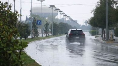 توقعات بأمطار رعدية ورياح نشطة تؤثر على عدة محافظات خلال الساعات المقبلة