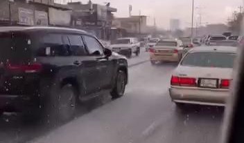 توقعات بهطول أمطار وتساقط ثلوج في شوارع السليمانية