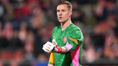 تير شتيجن يعود إلى صفوف برشلونة بعد الإصابة