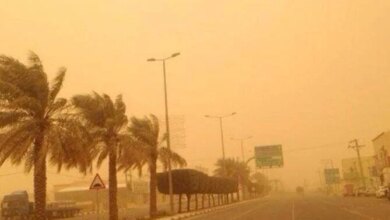 حالة الطقس تسيطر على سماء القاهرة والمحافظات بتراكمات من التراب تثير القلق