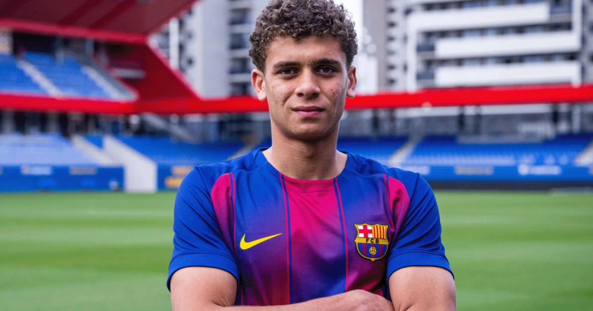 حمزة عبد الكريم يتربع على منصات التواصل بعد انضمامه لبرشلونة