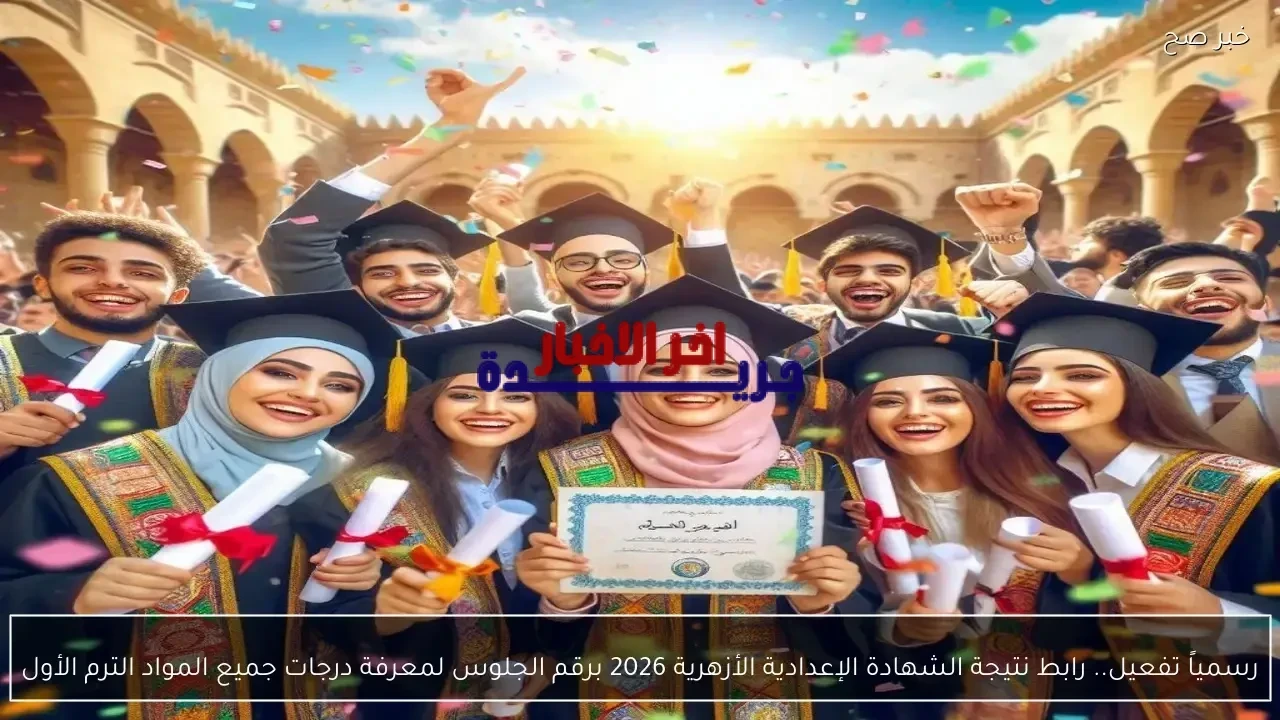 رابط نتائج الشهادة الإعدادية الأزهرية 2023 برقم الجلوس للاستعلام عن درجات الفصل الأول بسهولة