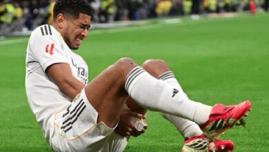 ريال مدريد يكشف عن تفاصيل إصابة بيلينجهام ومدة الغياب المتوقعه