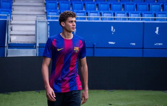 سعيد بالانضمام لبرشلونة وطموحي اللعب في الفريق الأول
