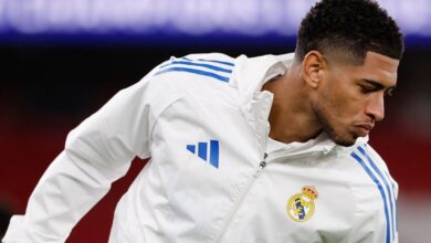 عدد المباريات التي سيغيب عنها بيلينغهام عن فريق ريال مدريد في الموسم المقبل