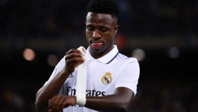 غياب نجم ريال مدريد فينيسيوس جونيور عن مواجهة فريق فالنسيا في الدوري الإسباني