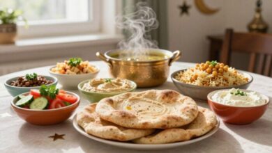 قائمة أكلات رمضان 2026 أفكار إفطار وسحور متنوعة لكل يوم لضمان تجربة رمضانية مميزة