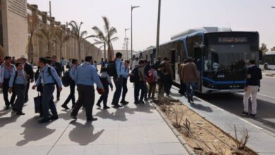 قطارات LRT وأتوبيسات أكتا تنقل المشاركين في لقاء الهيئات الشبابية