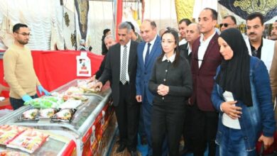 محافظ البحيرة يطلق فعاليات معرض أهلاً رمضان في كوم حمادة لتعزيز التسوق والفرحة في شهر الخير