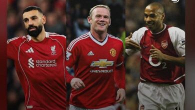 محمد صلاح يبرهن تقدمه على اندريه روني وواين هنري في سجل الأهداف والانجازات